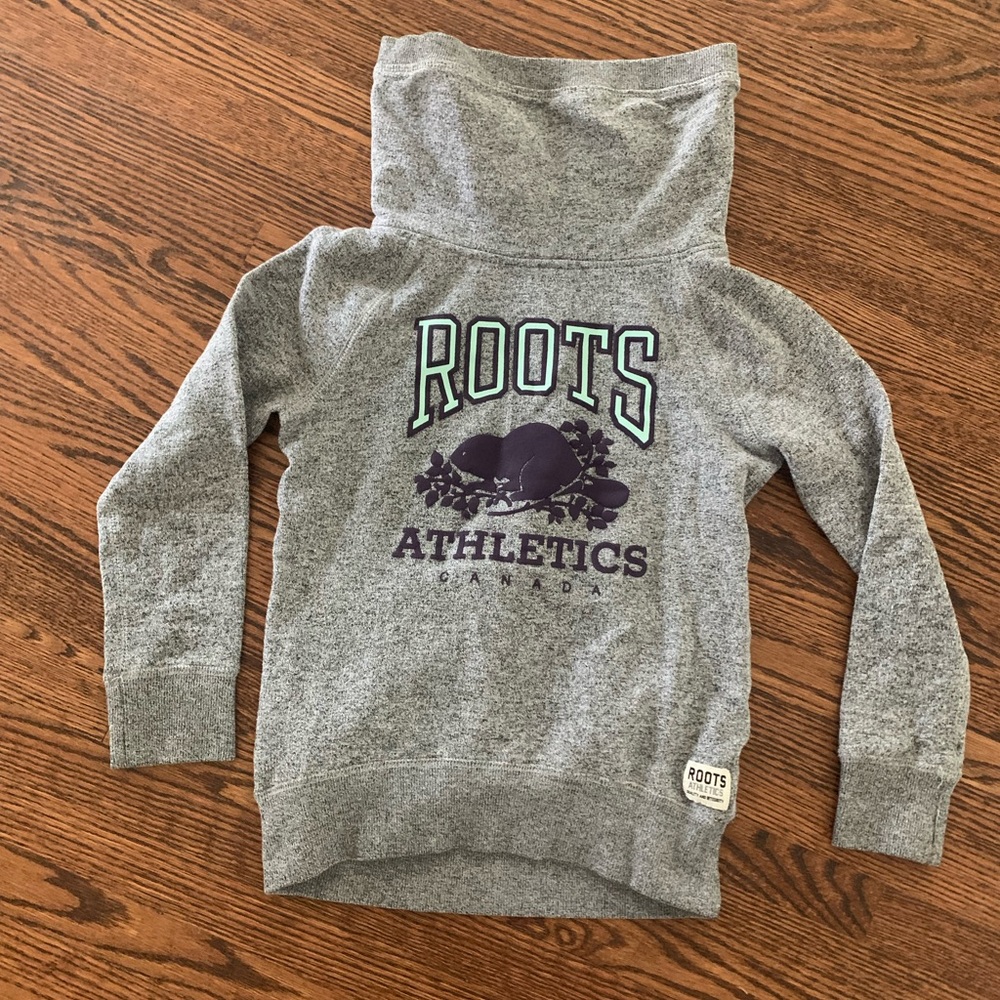 ROOTS FUNNEL NECK SWEATSHIRT